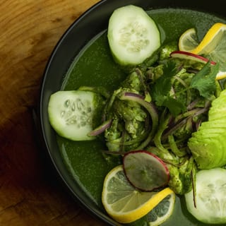 Green Shrimp Aguachile