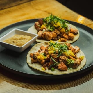 Grilled Salmon Taco